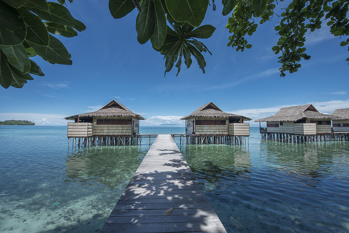 Water Bungalows Papua Paradise Eco Resort
