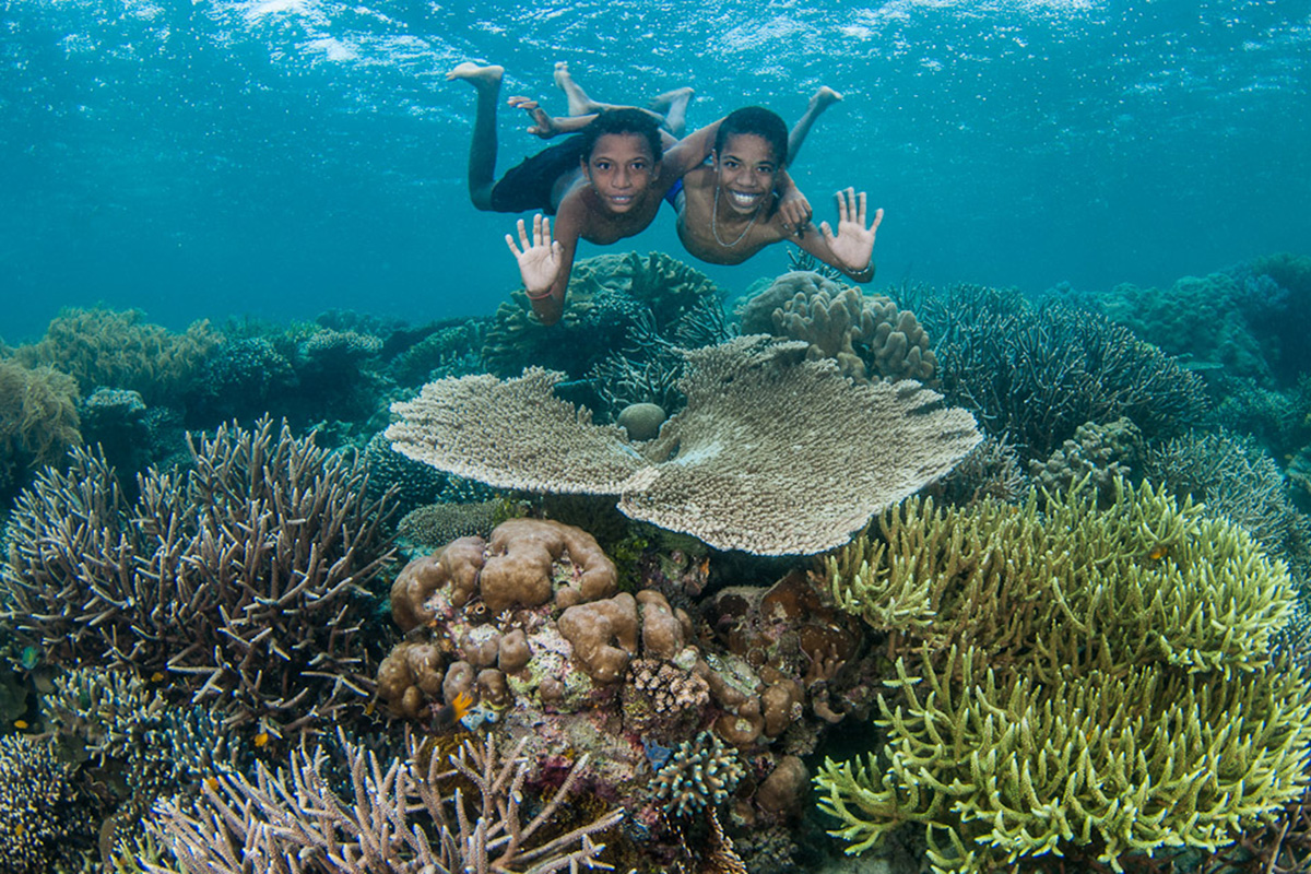 The People of Raja Ampat, West Papua, Indonesia